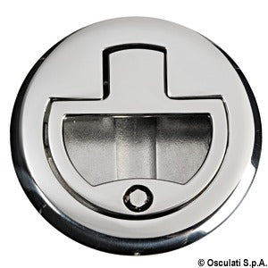 Flush pull w/key large