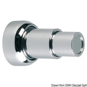 Telescopic magnetic doorstop
