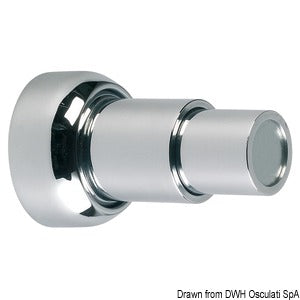 Telescopic magnetic doorstop