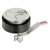 L&T flush latch w/compr.system
