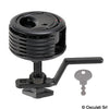 Eclipse MK2 60 flush latch SS black w/lock