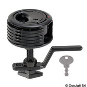 Eclipse MK2 60 flush latch SS black w/lock