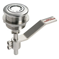 Flush latch for winch handle