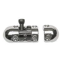 Chromed brass bolt lock 85x31 mm