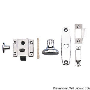 Kit fitted with over-hanged handle