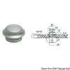 Pearl chromed brass knob 16 mm