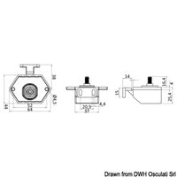 Self-Latching push latch