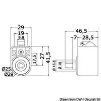 Self-Latching pushbutton spring lock