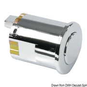 Knob, chrome finishing