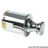 Knob, chrome finishing