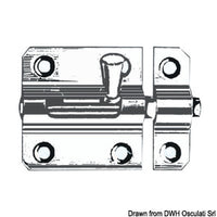 Cast chromed brass blocking latch 90 mm