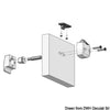 Brass switch with lock