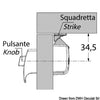 Brass switch with lock