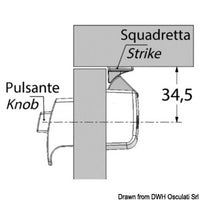 Brass switch with lock