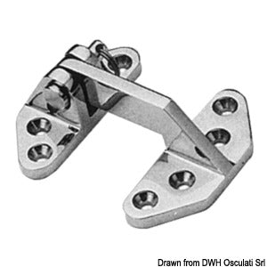 Hatchway hinges 88x73 mm