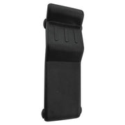 Anti-vibration rubber peak latch 96x29 mm black