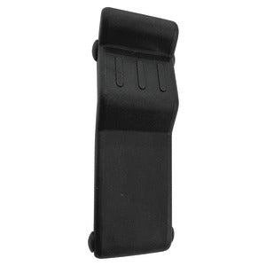 Anti-vibration rubber peak latch 96x29 mm black