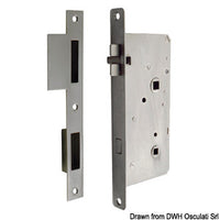 Chromed brass vibration dampening lock right