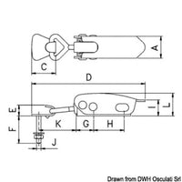 Elastic level lock