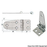 Hinges 2 mm thickness