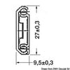 SS slide 304 mm
