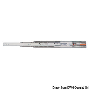 Soft-close slide for drawers 353-350mm