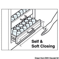 Soft-close slide for drawers 505-500mm