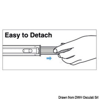 Soft-close slide for drawers 404-400mm