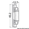 Soft-close slide for drawers 275-300mm
