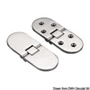 Microcast hinge 100 x 40 mm