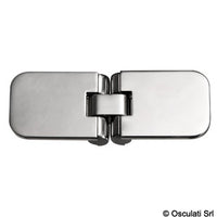 Foldable precision hinge, 180° rotation and screw cover