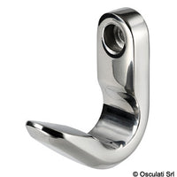 High-resistance single-screw hook