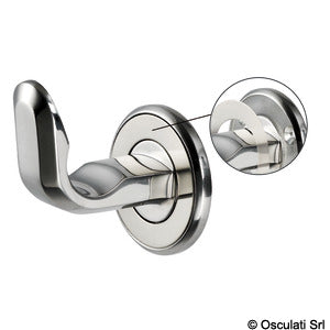 High-resistance hook with hidden screws