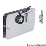 Universal RIGHT/LEFT lock for sliding doors