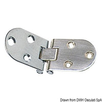 Foldable hinge 2mm 84x30 mm