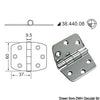 Hinges 2 mm thickness