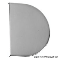 Hinge cover mirror polished AISI316