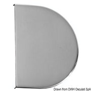 Hinge cover mirror polished AISI316