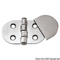 Hinge cover mirror polished AISI316
