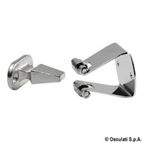 Doorstopper w/SS support rolls 34x20 mm