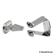 Doorstopper w/SS support rolls 34x20 mm