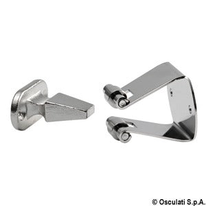 Doorstopper w/SS support rolls 37x29 mm