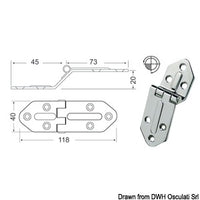 Hinges 2,5 mm