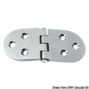 Hinge reversed pin heavy duty 130x60 mm