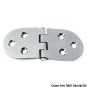 Hinge reversed pin heavy duty 130x60 mm