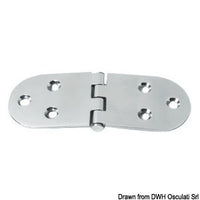 Hinge reversed pin heavy duty 160x60 mm
