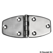 Trapezoidal AISI316 hinge 153x75x3.6mm