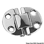 Foldable hinge 50x38 mm