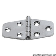 SS hinge 70x38 mm