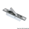 Floor flush pull 83x21 mm w/screws